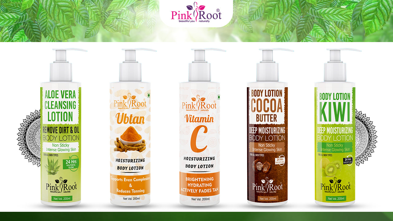 Pink Root Cocoa Butter Body Lotion 200ml | Moisturization & Nourishment, Softening & Smoothening