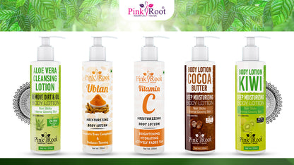 Pink Root Cocoa Butter Body Lotion 200ml | Moisturization & Nourishment, Softening & Smoothening