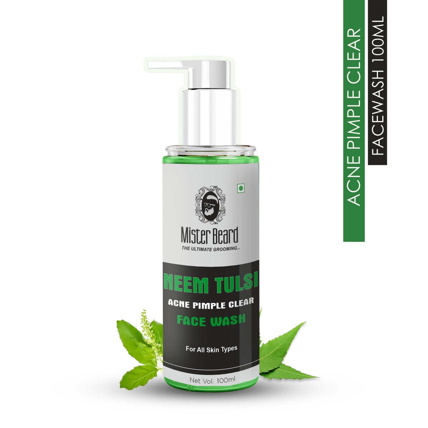 Mister Beard Neem Tulsi Skin Purifying Face Wash 100ml