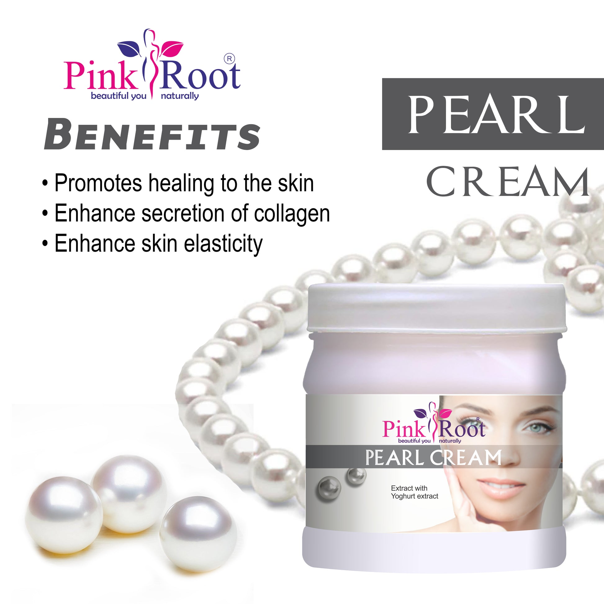 Pink Root Pearl Eco Facial Kit