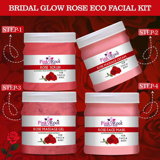 Rose Facial Kit pink root under 599