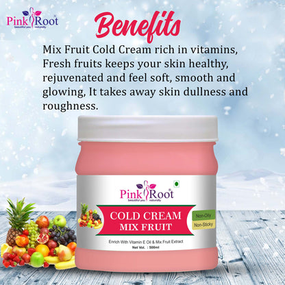 Pink Root Mix Fruit Cold Cream 500ml