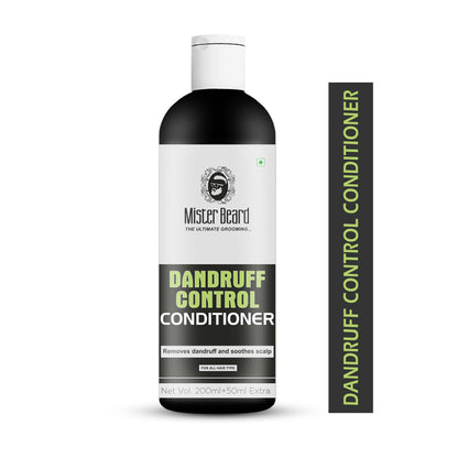 Mister Beard Dandruff Control Conditioner 250 ml - For Controlling Dandruff, Hair Growth