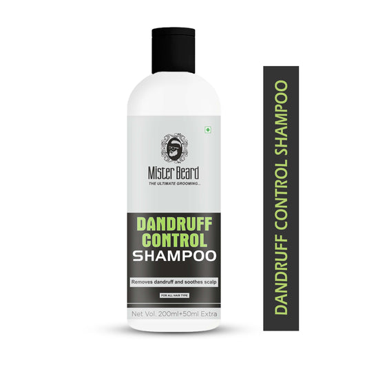 Mister Beard Dandruff Control Shampoo 250 ml - For Controlling Dandruff & Increases Hair Growth