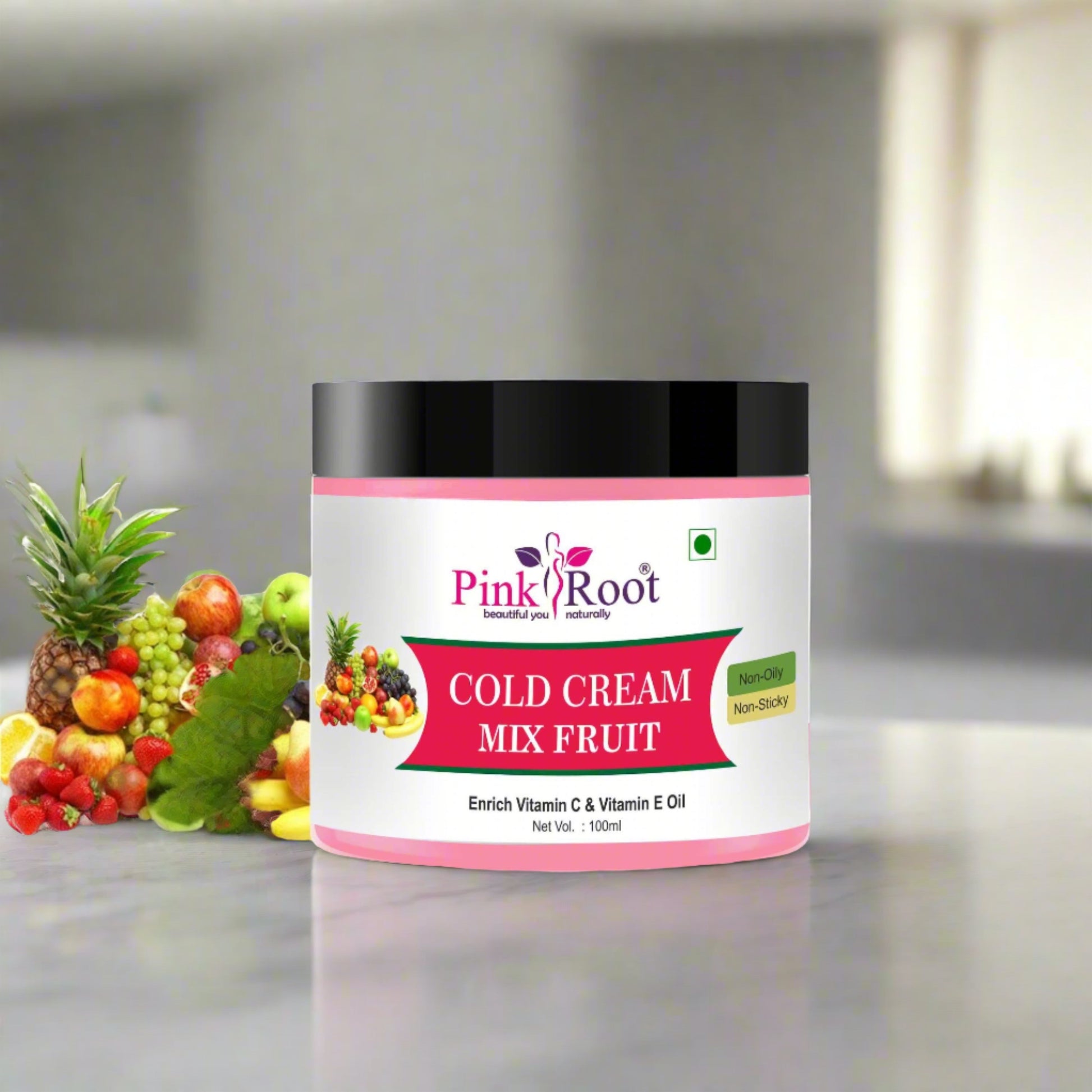 Pink Root Mix Fruit Cold Cream -100ml,500ml - Pink Root