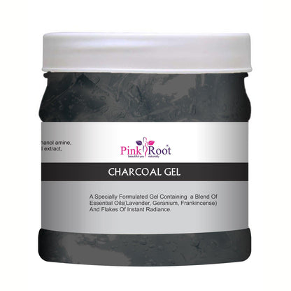 Charcoal Skin Purifying Gel 500ml - Pink Root